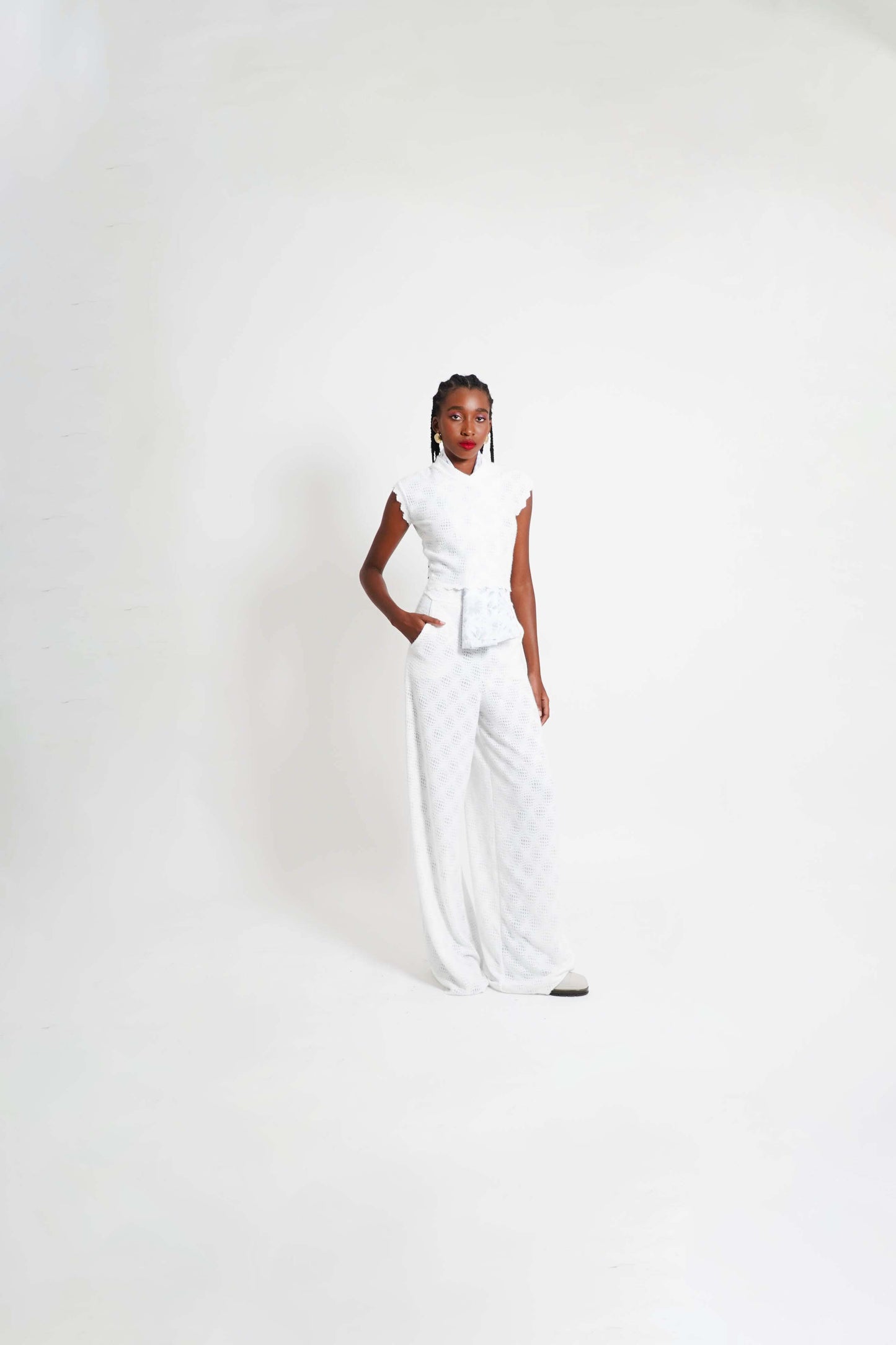 Calça Pantalona Sombra Serena